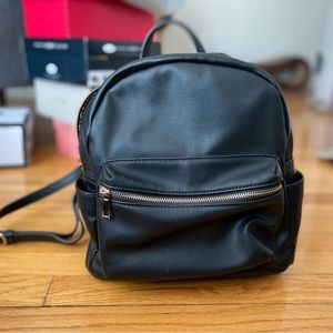 Black backpack